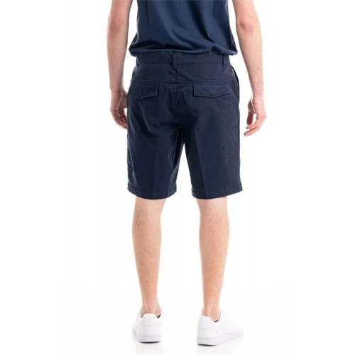 Armani Męskie Bermudy Spodenki Blu Navy 10 Armani Męskie Bermudy Spodenki Blu Navy – Image 8