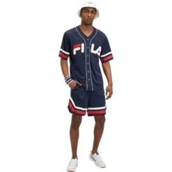 Fila Lashio Baseball Shorts -Magasin De Vêtements fila fam065150004 lashio baseball shorts 4 e