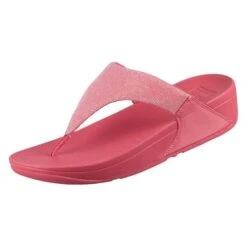 Fitflop Lulu Rosy Coral Shimmerlux
