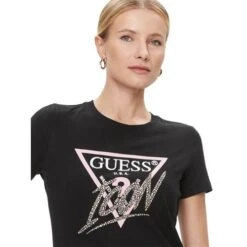 Chemise Guess W4RI41I3Z14JBLK -Magasin De Vêtements guess w4ri41i3z14jblk w4ri41i3z14jblk 3 e