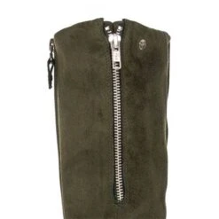 Maciejka Kozaki Damskie NA Słupku Oliwkowe -Magasin De Vêtements maciejka 0480924007 kozaki damskie na slupku oliwkowe 10 e