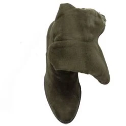 Maciejka Kozaki Damskie NA Słupku Oliwkowe -Magasin De Vêtements maciejka 0480924007 kozaki damskie na slupku oliwkowe 5 e