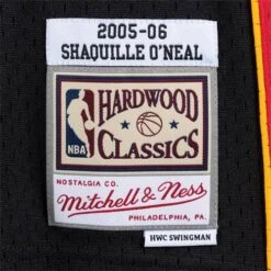 Mitchell & Ness Swingman Nba Miami Heat Shaquille Oneal 7 Mitchell & Ness Swingman Nba Miami Heat Shaquille Oneal -Magasin De Vêtements mitchell ness smjyac18017mheblck05son swingman nba miami heat shaquille oneal 3 e