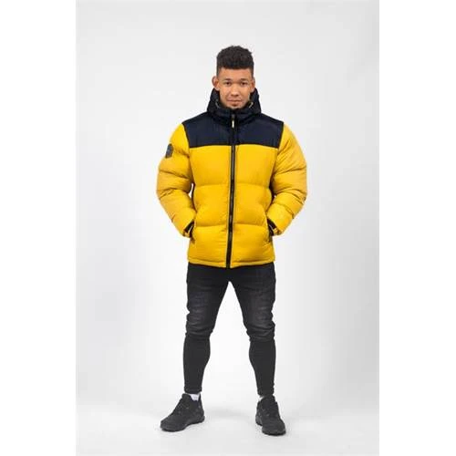Veste Monotox Puffer H Mustard BlackMX22124 5 Veste Monotox Puffer H Mustard BlackMX22124 – Image 3