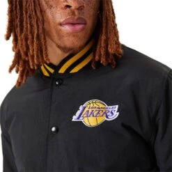 Veste New Era Blouson Aviateur Nba Los Angeles Lakers 60332205 -Magasin De Vêtements new era 60332205 nba los angeles lakers 4 e