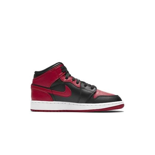 Nike Jordan 1 Mid Banned 2020 GS 3 Nike Jordan 1 Mid Banned 2020 GS