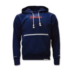 Nike Standard Issue Hoodie College Navy Pale Ivory