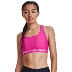 Under Armour Ua Crossback Mid Bra Us -Magasin De Vêtements under armour 1361034655 ua crossback mid bra us 3 e
