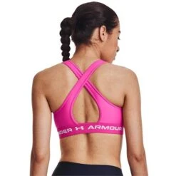 Under Armour Ua Crossback Mid Bra Us -Magasin De Vêtements under armour 1361034655 ua crossback mid bra us 4 e